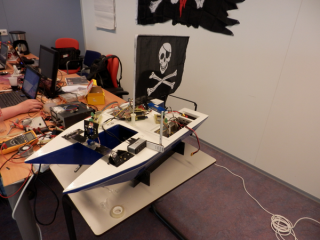 Raspberry Pi + Arduino powered boat